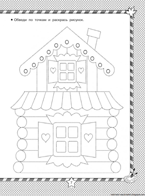 Раскраска мышка норушка из сказки Теремок