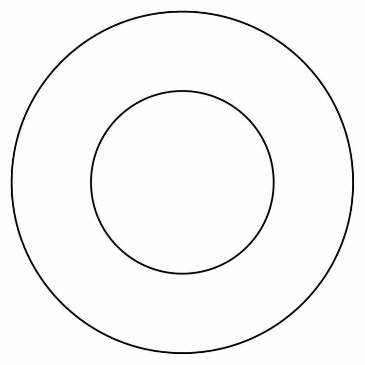 Трафарет круги