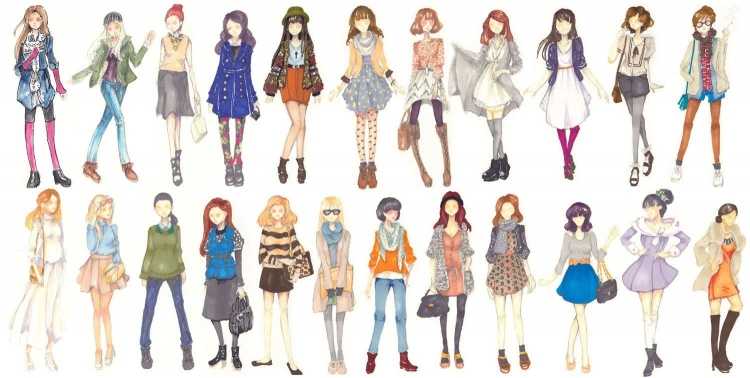 Одежда для рисования современная