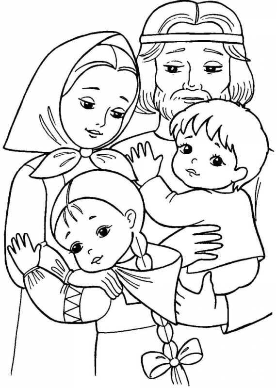 Эскиз семейного портрета