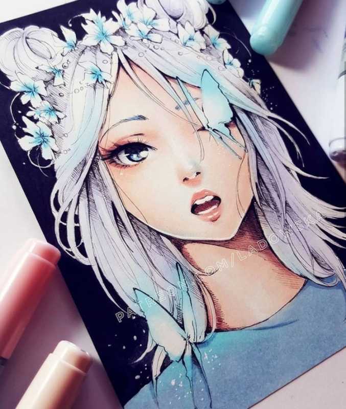 Идеи для рисования аниме