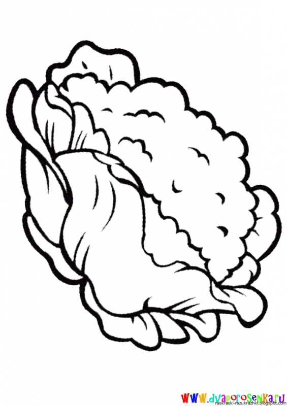 Тыква раскраска для малышей