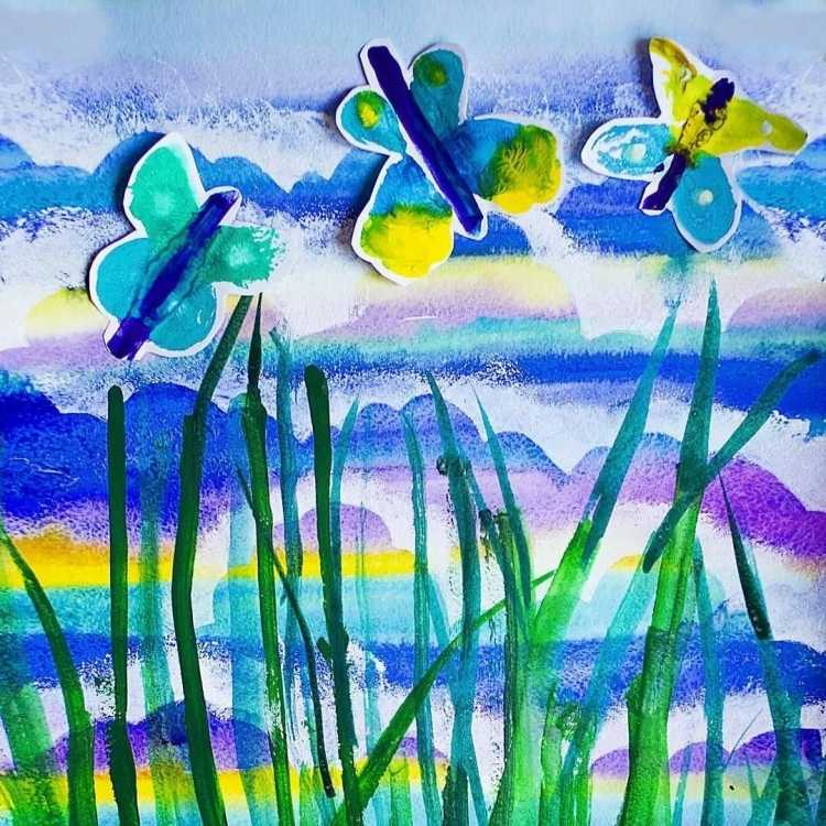 Рисование лето