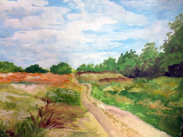 Пейзаж родной земли