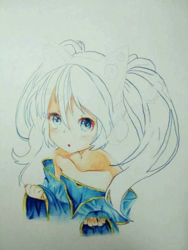 Нарисовать аниме девушку