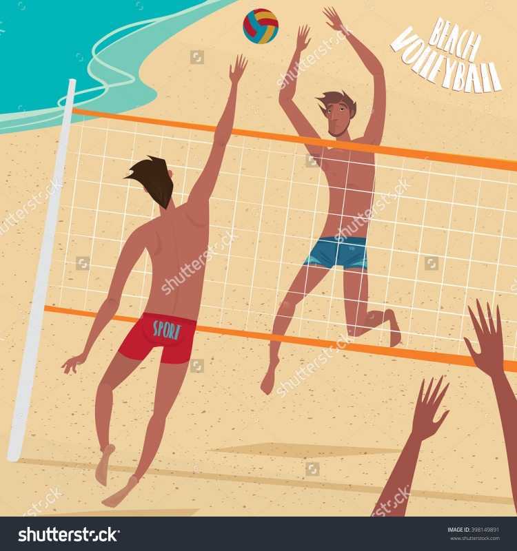 Волейболист на прозрачном фоне