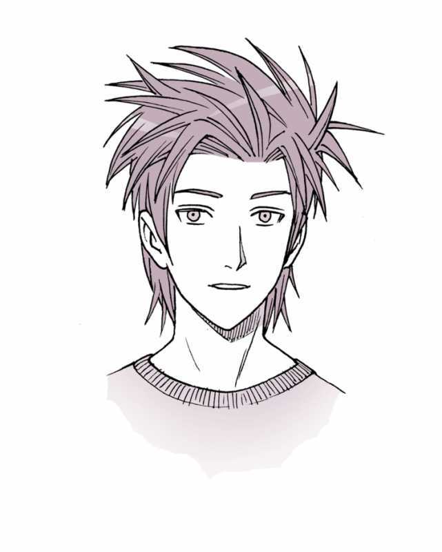 Парень для рисования