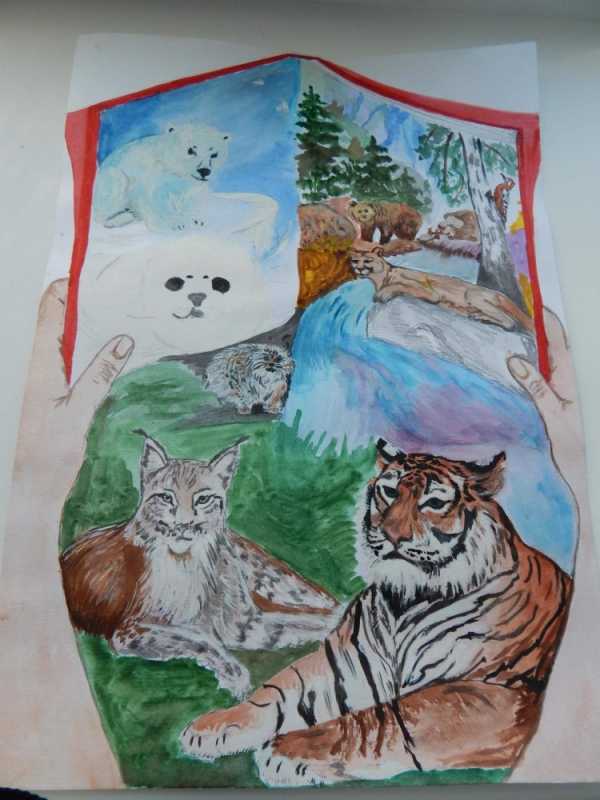 Конкурс рисунков красная книга глазами детей