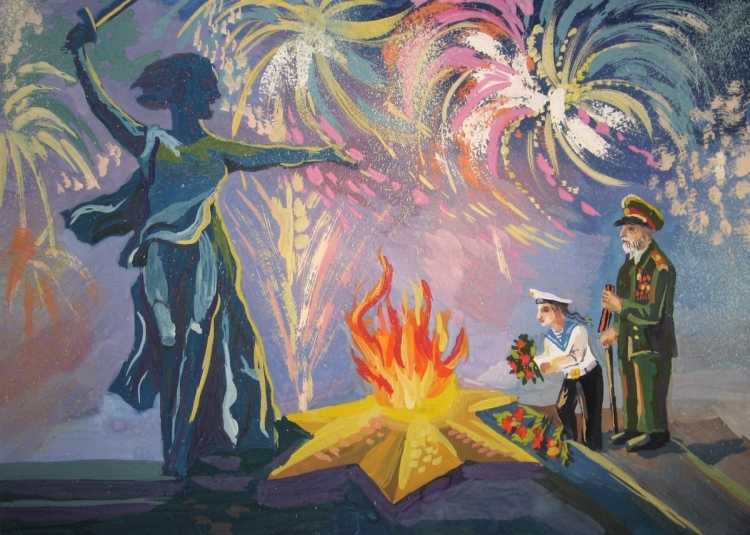 Рисунки посвященные Великой Отечественной войне