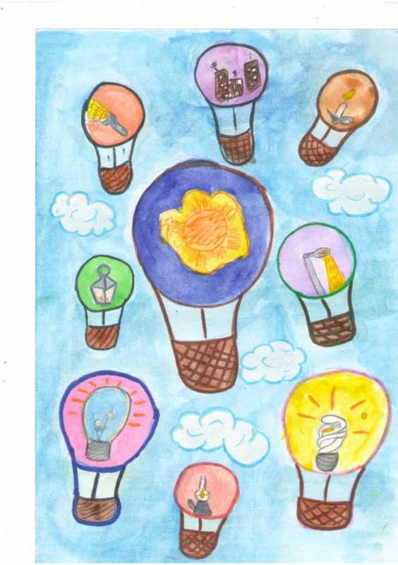 Энергосбережение рисунок на конкурс