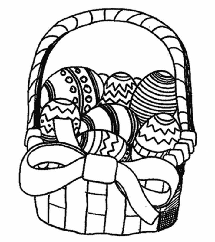 Раскраски пасхальные для детей