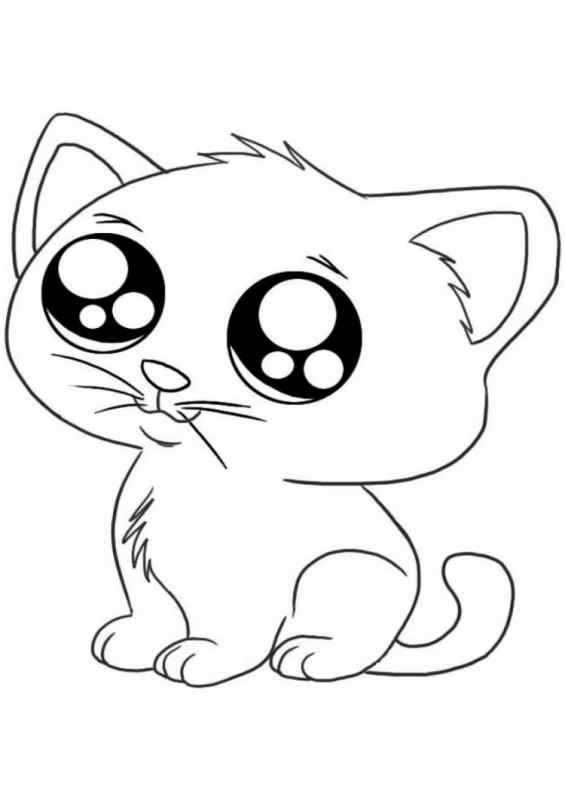 Раскраска Кротик