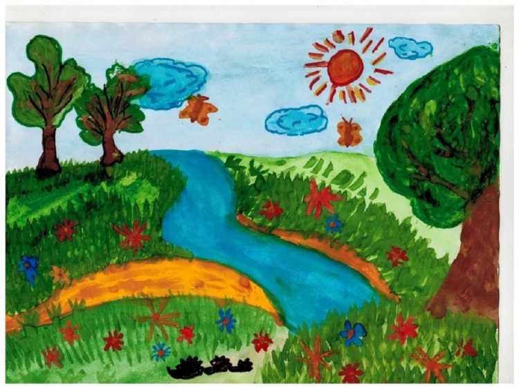 Любимый уголок родной природы