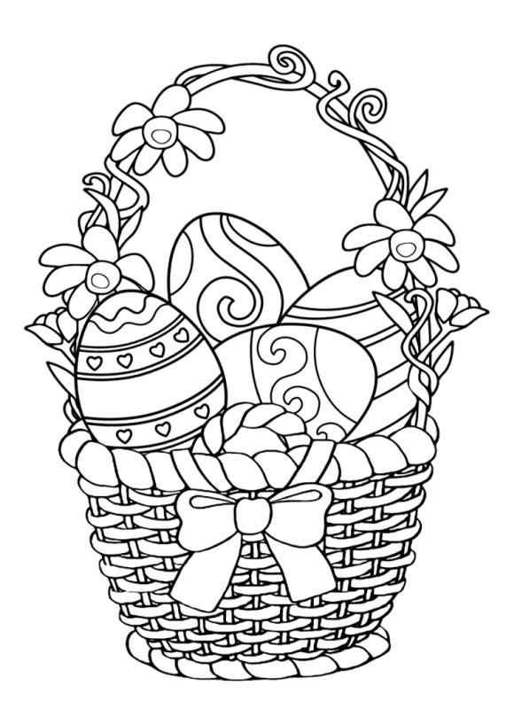 Раскраска Пасха