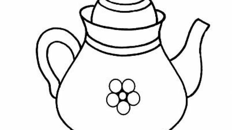 Чашечка черно белая