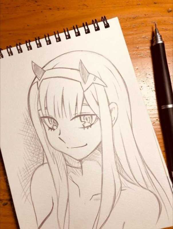 Аниме фломастерами