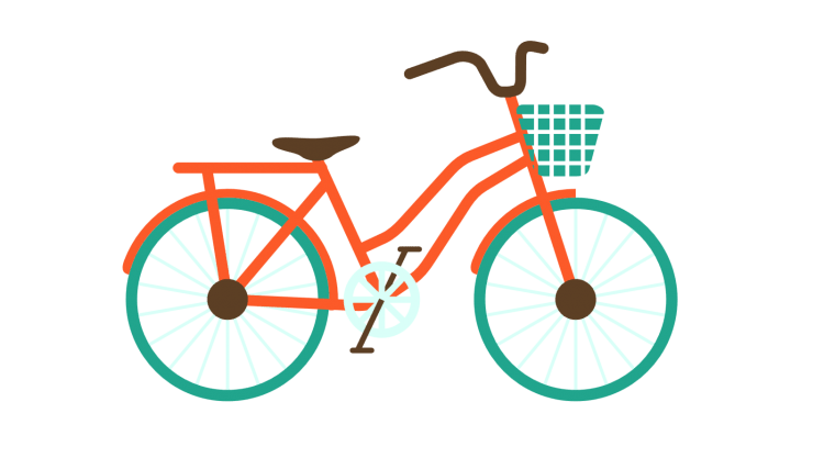 Велосипед для срисовки