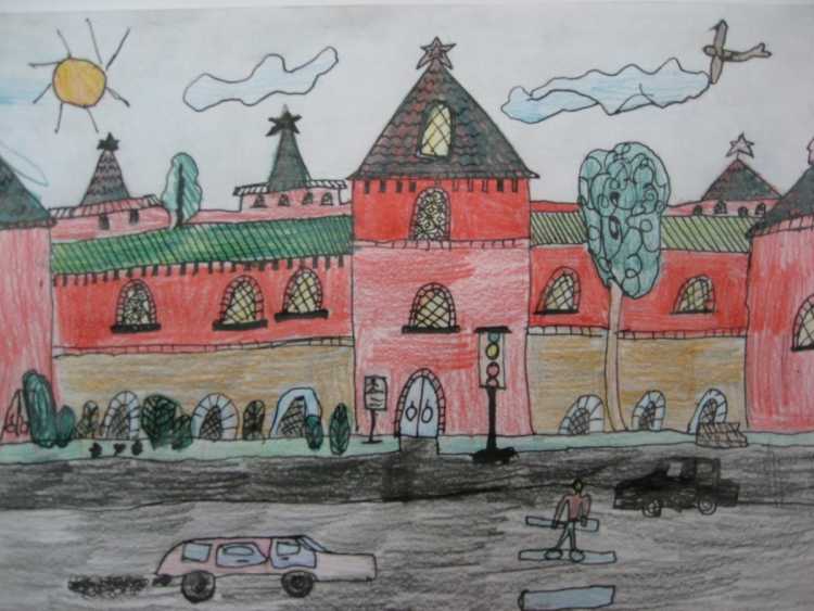 Спасская башня Московского Кремля