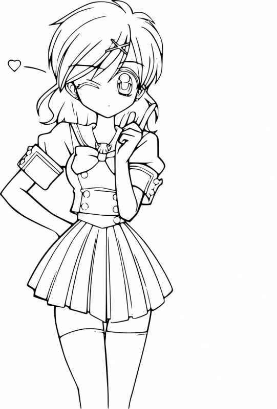 Дракон горничная для срисовки