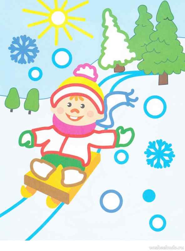 Зимние детские конкурсы