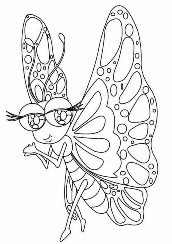 Насекомые. Раскраска