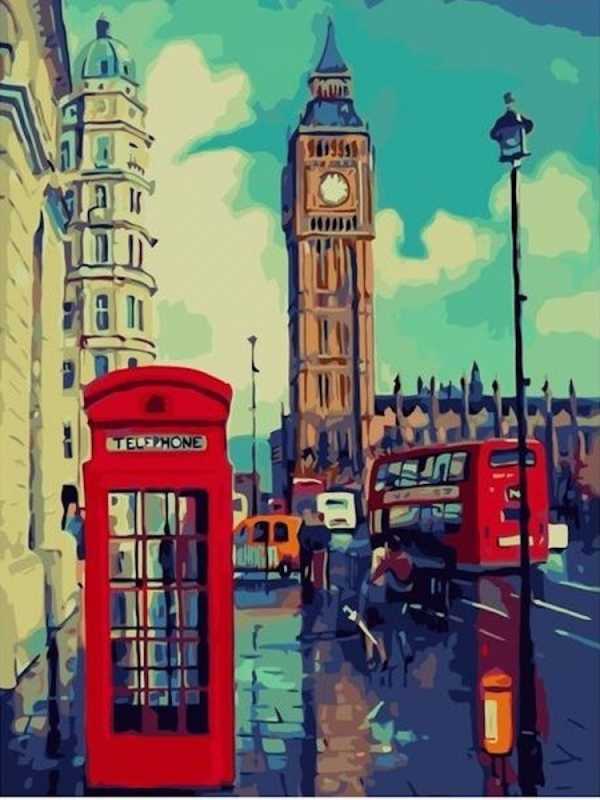 Картина по номерам Биг Бен