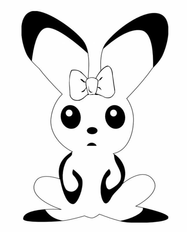 Раскраска «Зайка»