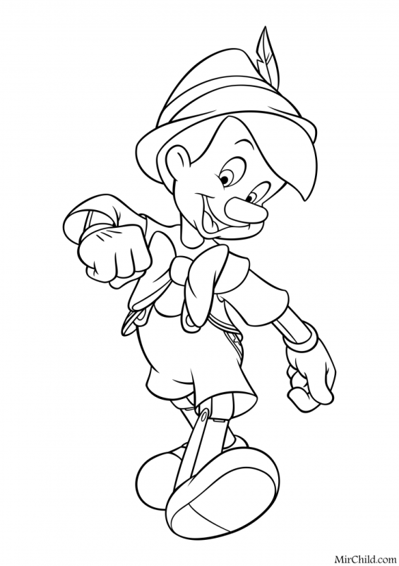 Нарисовать Буратино Мальвину и Пьеро