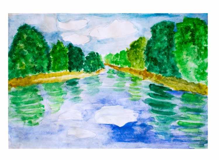 Бассейну Урала чистые берега