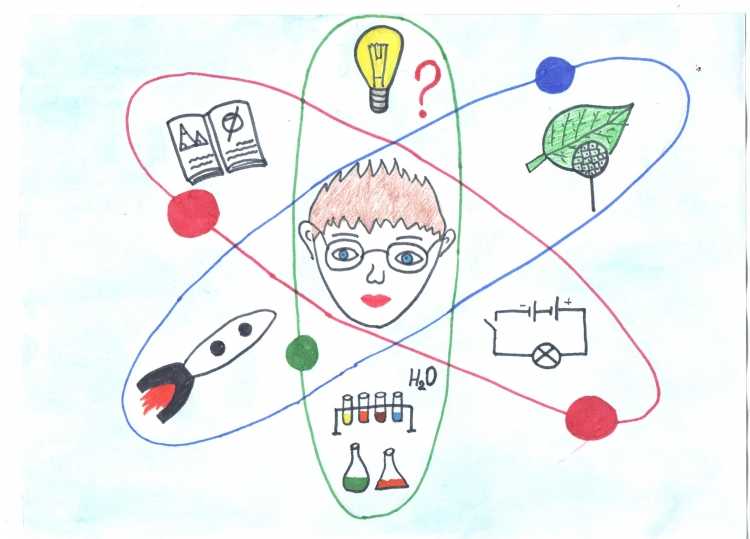 Рисунок на тему наука
