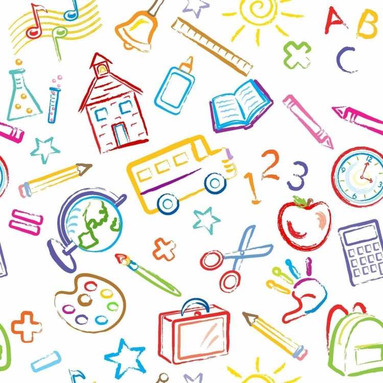 Фон Школьная тематика