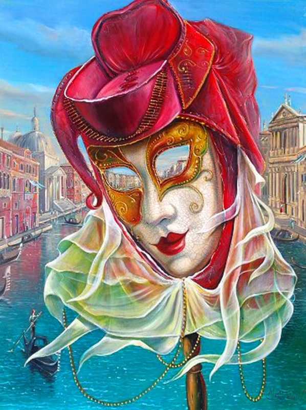 Алекс Левин венецианские маски