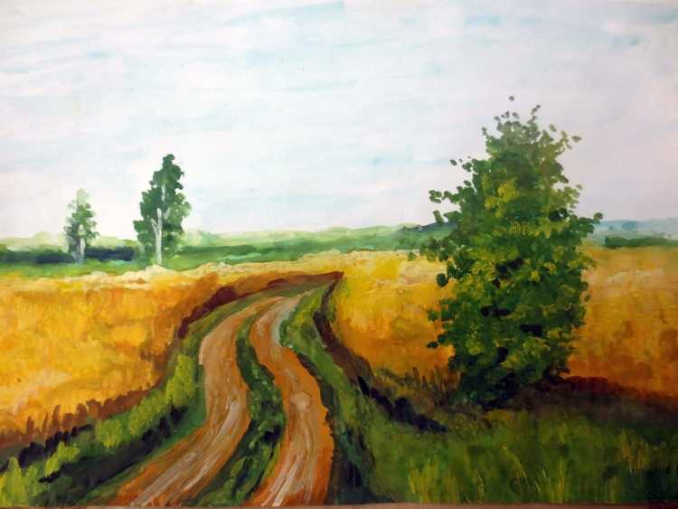 Пейзаж родного края