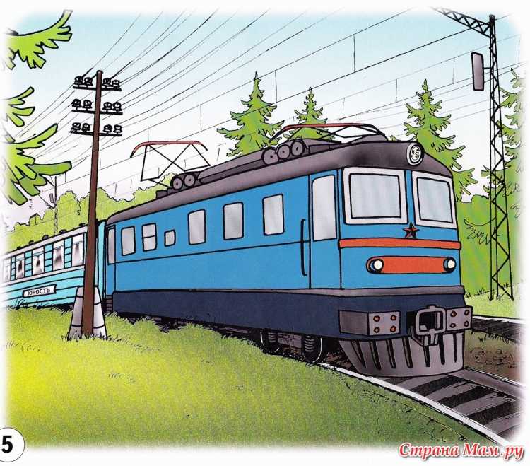 Электропоезд для детей