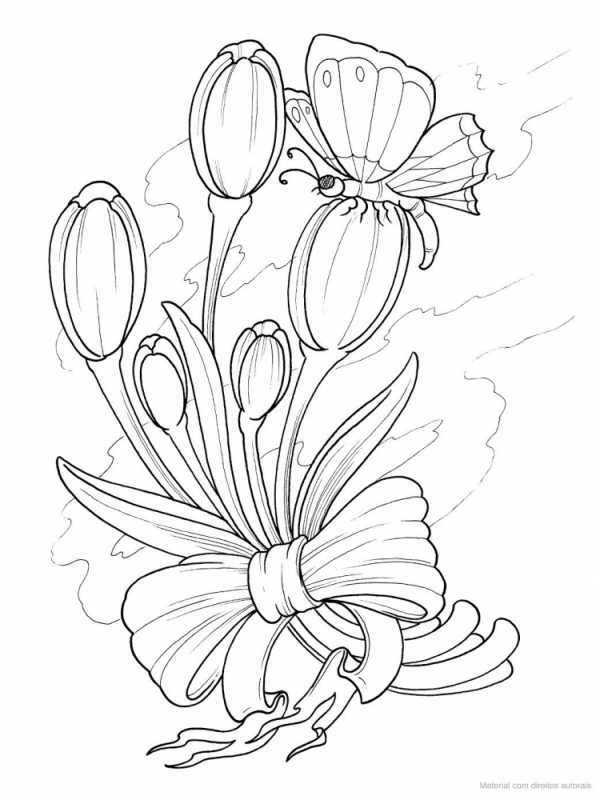 Весенние раскраски для детей