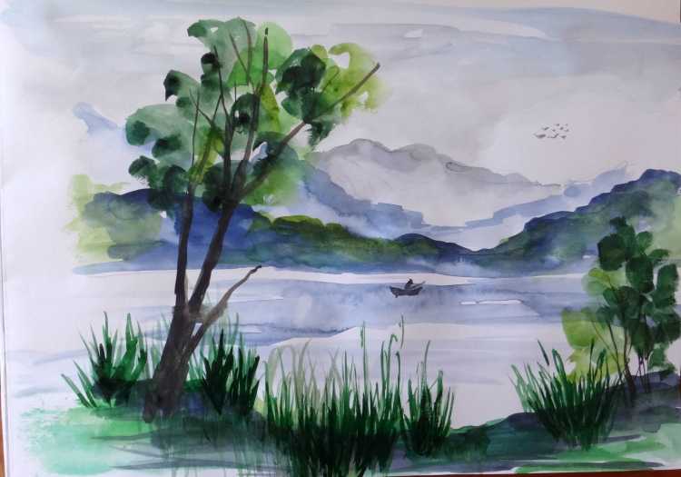 Пейзаж авкарельюлегкий