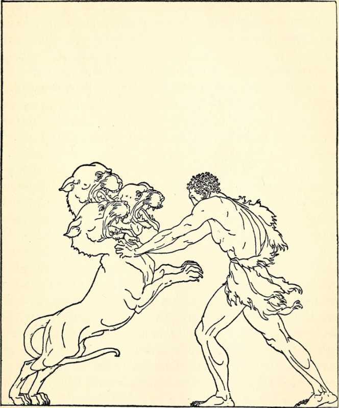 Геркулес для срисовки