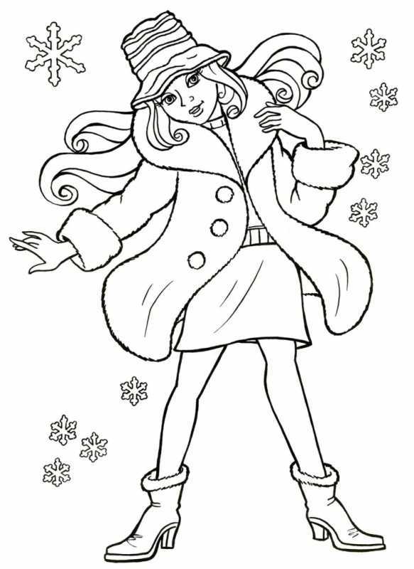 Раскраска новогодний город