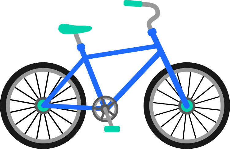 Велосипед мультяшный