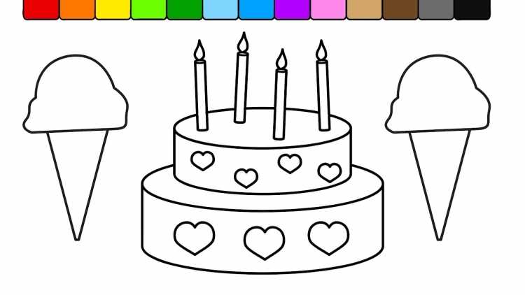 Рисунок на день рождения