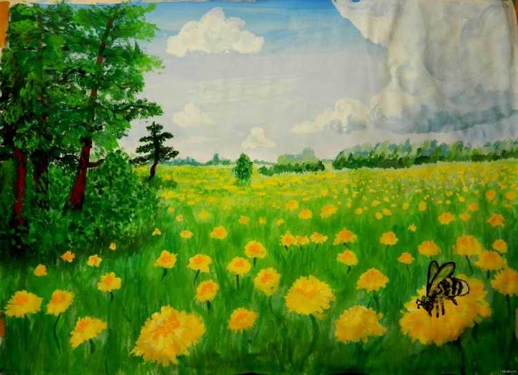 Рисунок лето