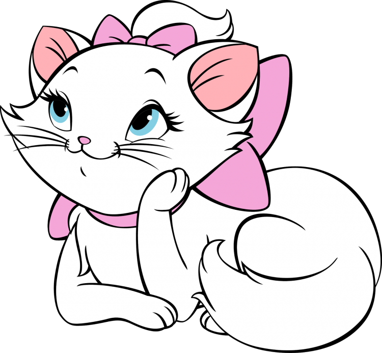 Котенок по имени Гав раскраска