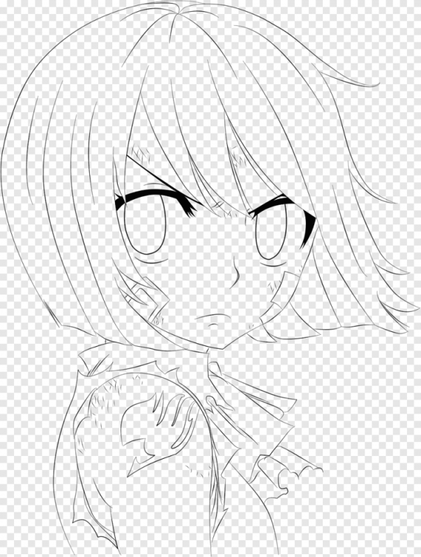 Раскраски аниме Чиби хвост феи