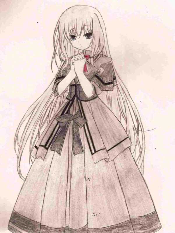 Платья для срисовки м аниме