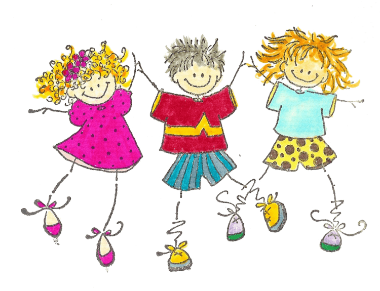 Веселые детские рисунки