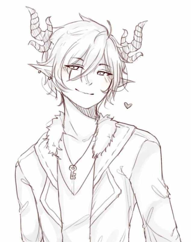 Аниме парни для срисовки карандашом красивые