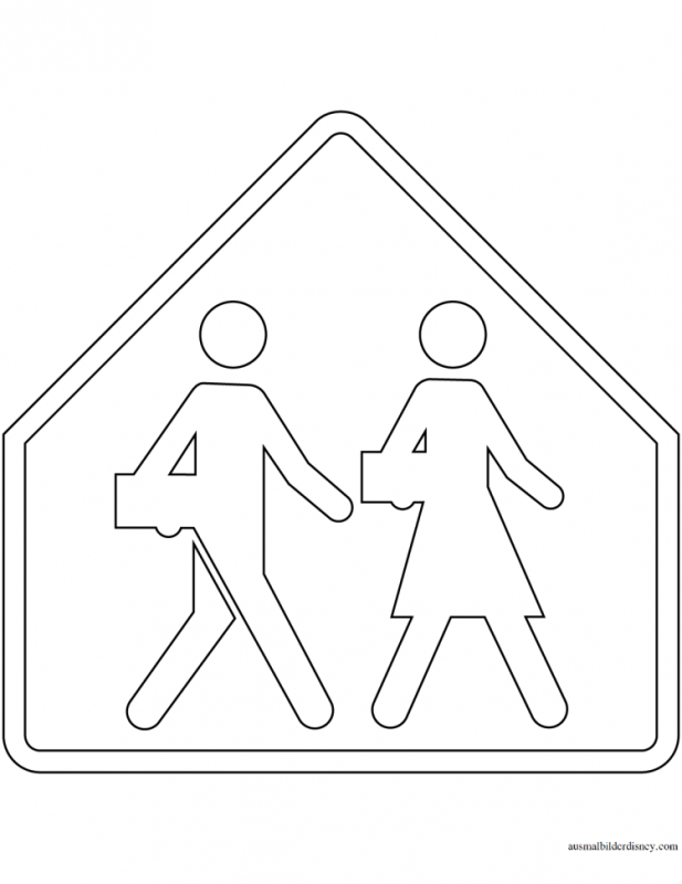 Дорожные знаки разукрашка