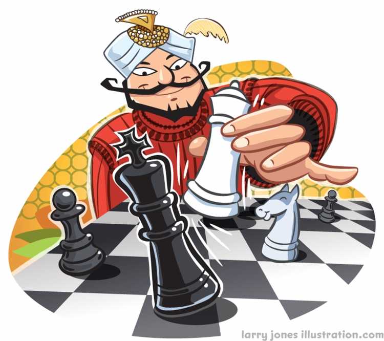 Шахматные фигуры мультяшные