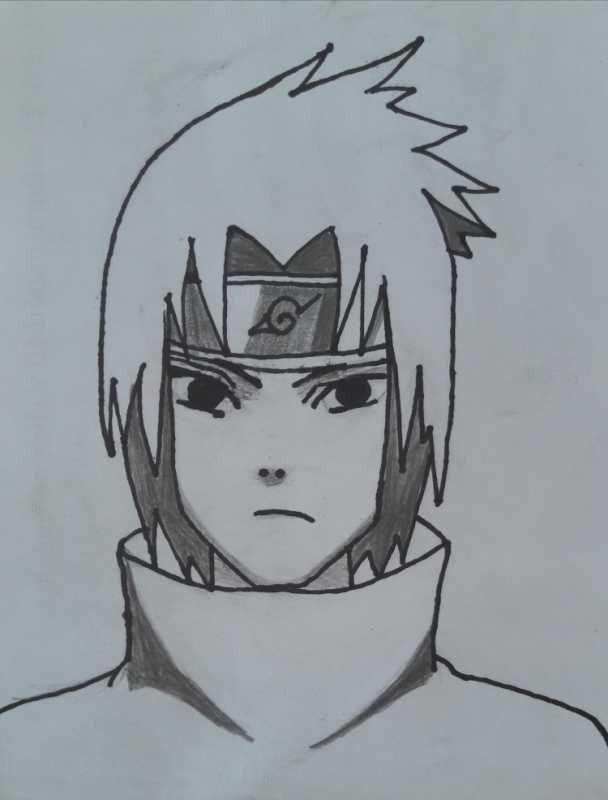 Саске для срисовки