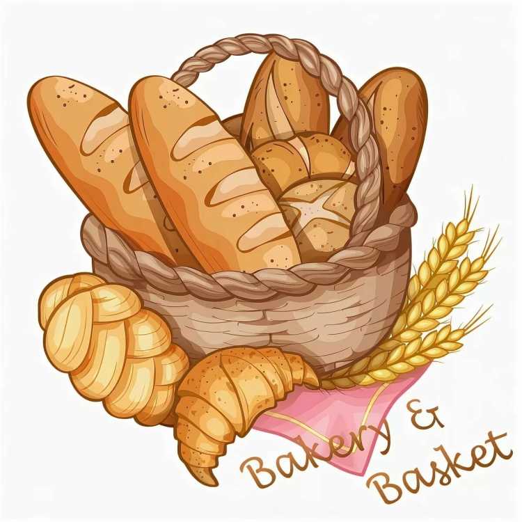 Хлебобулочные изделия иллюстрации